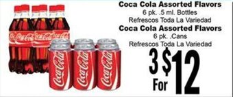 Rancho Markets Coca Cola Assorted Flavors offer