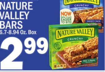 C Town Nature valley bars offer