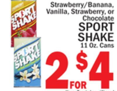 C Town Sport shake offer