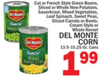 C Town Del monte corn offer