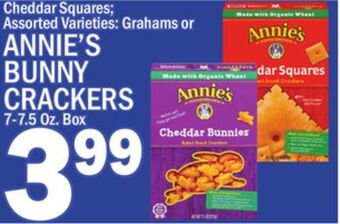 C Town Annie's bunny crackers offer