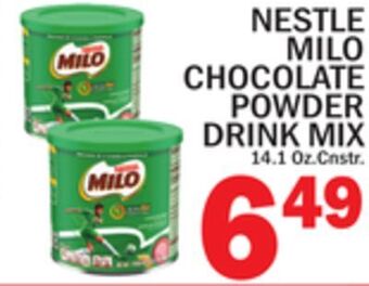 C Town Nestle milo chocolate powder drink mix offer