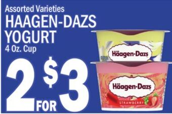 C Town Haagen-dazs yogurt offer