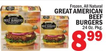 C Town Great american beef beef burgers offer