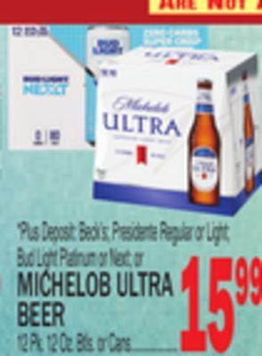 C Town Michelob ultra beer offer