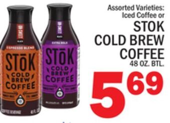C Town Stok cold brew coffee offer