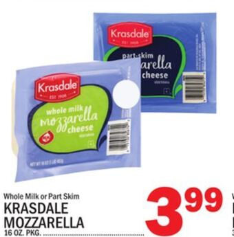 C Town Krasdale mozzarella offer