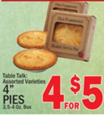 C Town 4 pies offer