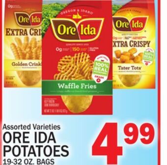 C Town Ore ida potatoes offer