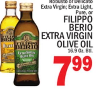 C Town Filippo berio extra virgin olive oil offer