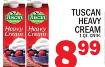 C Town Tuscan heavy cream offer