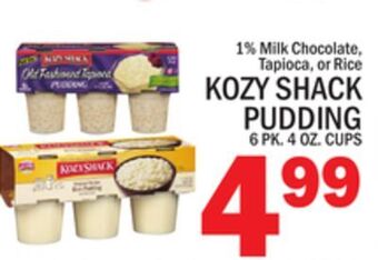 C Town Kozy shack pudding offer