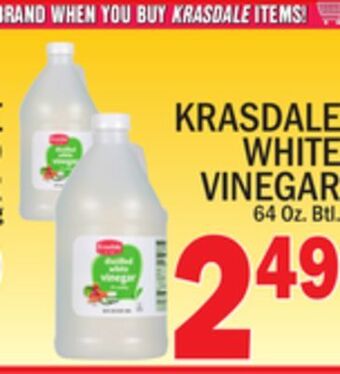C Town Krasdale white vinegar offer