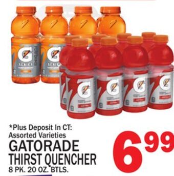 C Town Gatorade thirst quencher offer