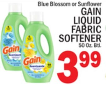 C Town Gain liquid fabric softener offer