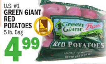 C Town Green giant red potatoes offer