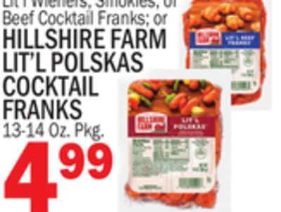 C Town Hillshire farm lit'l polskas lit'l polskas cocktail offer