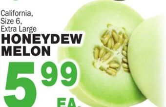 Bravo Supermarkets Honeydew melon offer