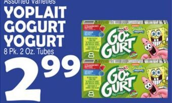 Bravo Supermarkets Yoplait gogurt yogurt offer