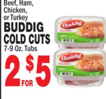 Bravo Supermarkets Buddig cold cuts offer
