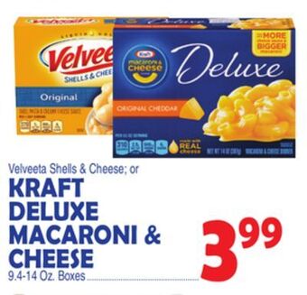 Bravo Supermarkets Kraft deluxe macaroni & cheese offer