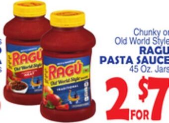 Bravo Supermarkets Ragu pasta sauce offer