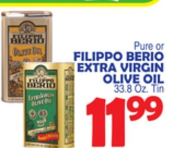 Bravo Supermarkets Filippo berio extra virgin olive oil offer