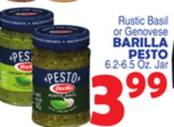 Bravo Supermarkets Barilla pesto offer