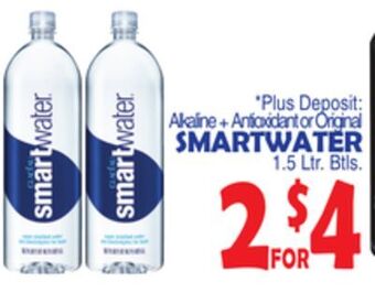 Bravo Supermarkets Smartwater offer
