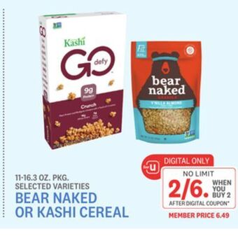 Kings Food Markets Bear naked or kashi cereal offer