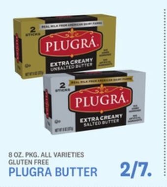 Kings Food Markets Plugra butter offer