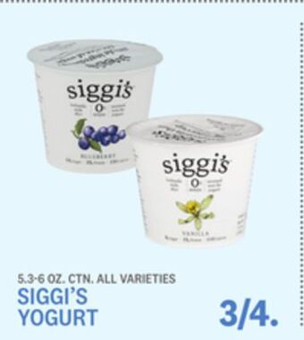 Kings Food Markets Siggi's yogurt offer