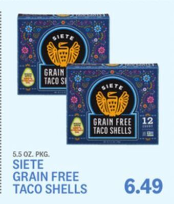 Kings Food Markets Siete grain free taco shells offer