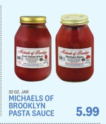 Kings Food Markets Michaels of brooklyn pasta sauce offer