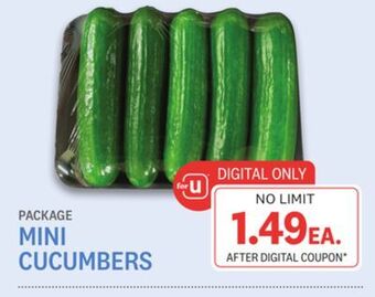Kings Food Markets Mini cucumbers offer