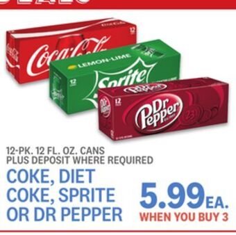 Kings Food Markets Coke, diet coke, sprite or dr pepper offer