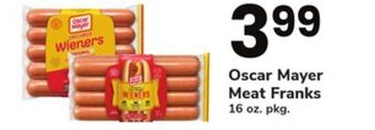 ACME Oscar mayer meat franks offer