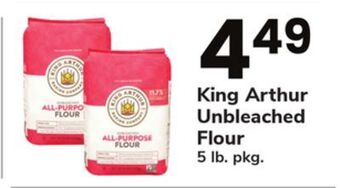 ACME King arthur unbleached flour offer