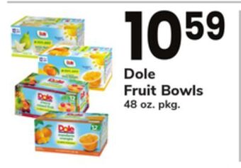 ACME Dole fruit bowls offer