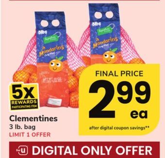 ACME Clementines offer