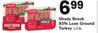 ACME Shady brook 93% lean ground turkey offer