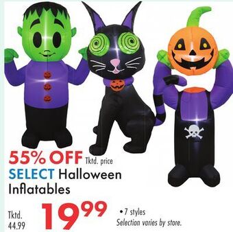 Boscov's Halloween inflatables offer