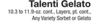 The Fresh Grocer Gelato offer