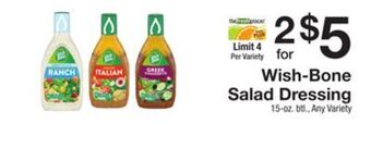 The Fresh Grocer Salad dressing offer