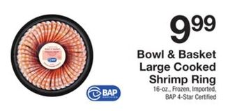 The Fresh Grocer Large cooked shrimp ring offer