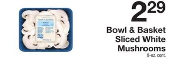 The Fresh Grocer Sliced white mushrooms offer
