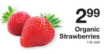 The Fresh Grocer Organic strawberries offer