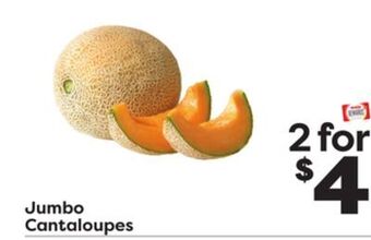 Weis Markets Jumbo cantaloupes offer