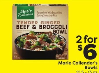 Weis Markets Marie callender's bowls offer