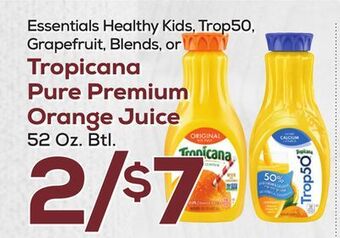 DeCicco & Sons Tropicana pure premium orange juice offer